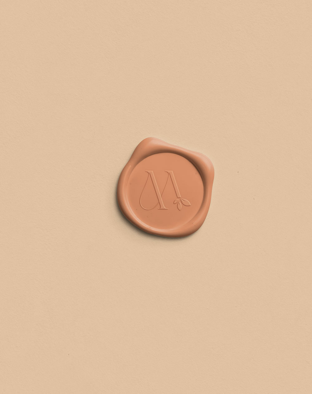 creation logo melissa deleglise monogramme
